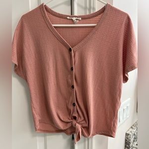 Dusty pink blouse
